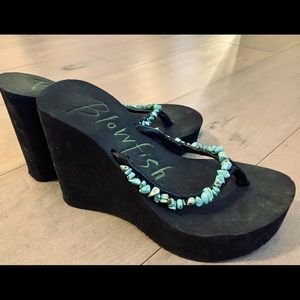 Blowfish Malibu wedge sandals